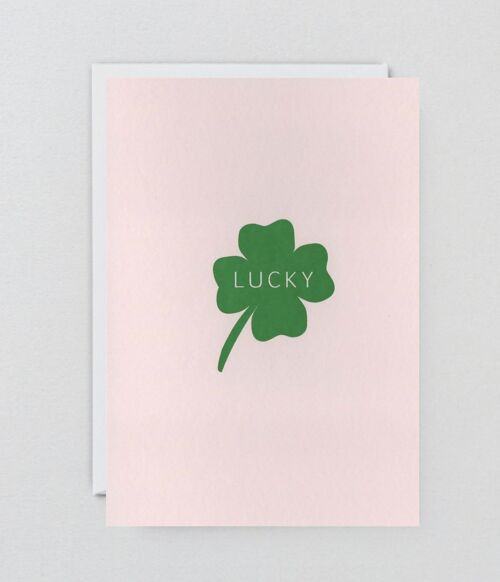 Lucky - Greeting Card