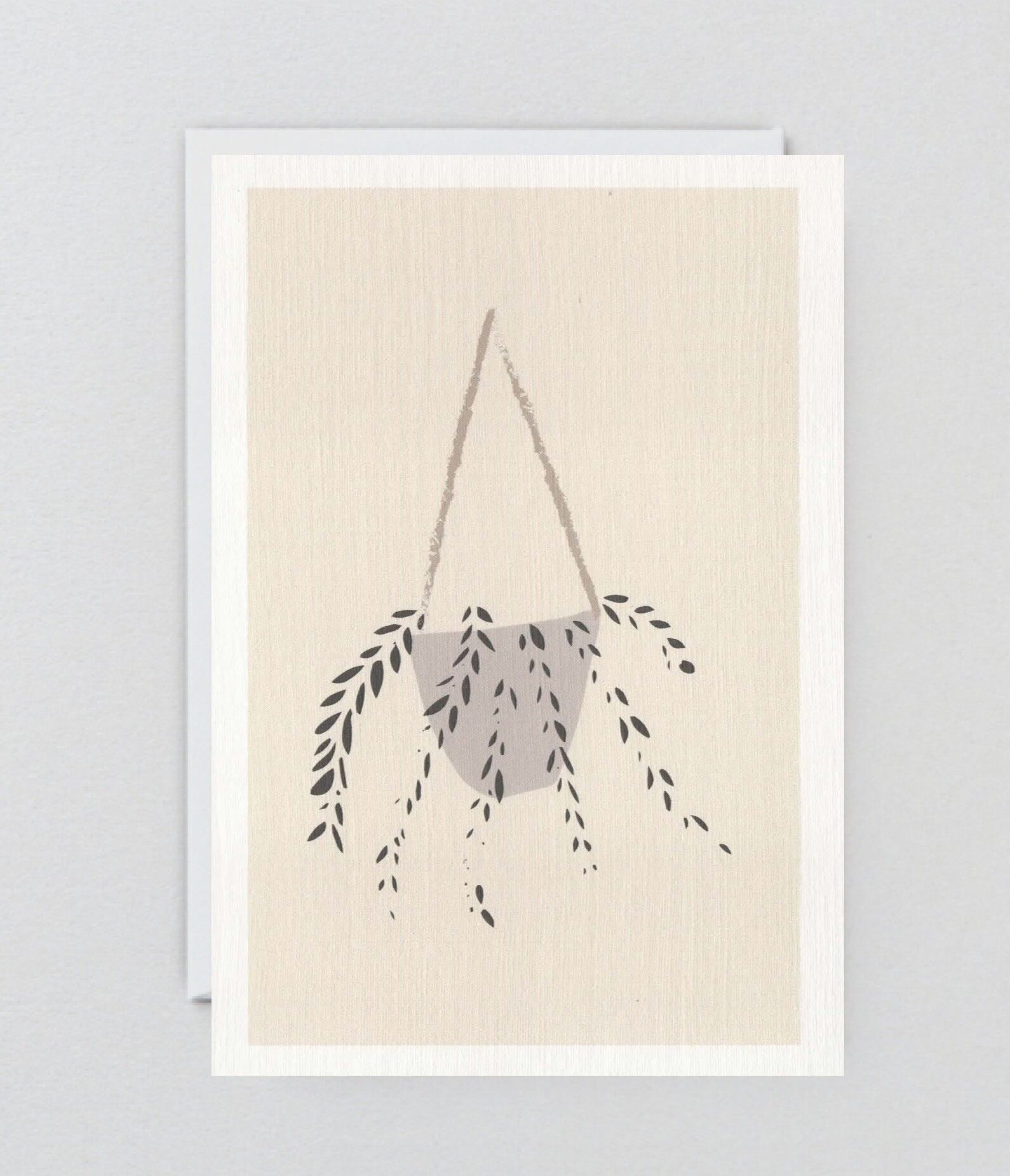 Cesto appeso - Biglietto di auguri