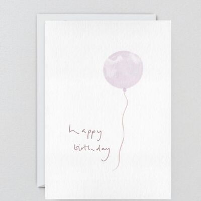 Happy Birthday Balloon - Greeting card