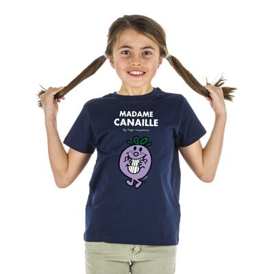 NAVY MADAME CANAILLE TSHIRT