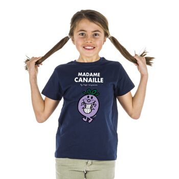 Tshirt navy madame canaille