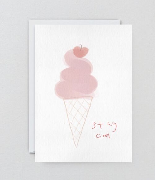Stay Cool - Greeting card
