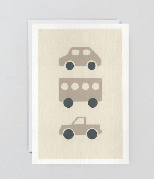 Toy Cars - Greeting card
