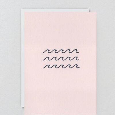 Waves - Greeting Card