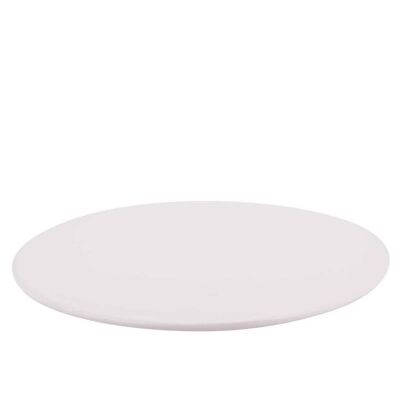 6 pcs. Flat plate white