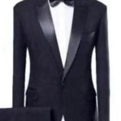 Black tie ensemble - Gray - XXL