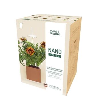 NANO Garden, Potager d'intérieur pour plantes ou aromates - Terracota - Prêt à Pousser 5