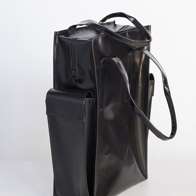 Rock Steady Bag – 4 tarpaulin colors - Black
