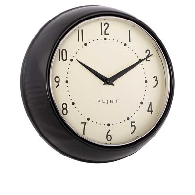 Reloj de pared (8 colores) - negro