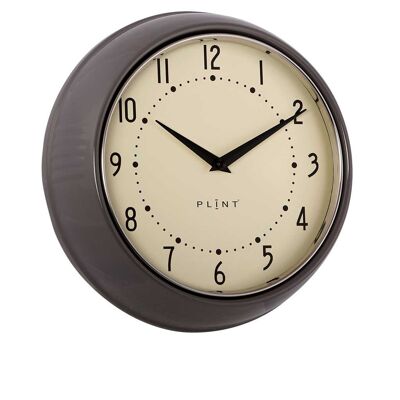 Reloj de pared (8 colores) - casi negro