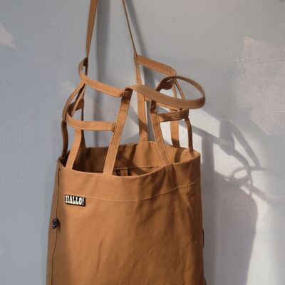 Basket Bag | water-resistant cotton - Open