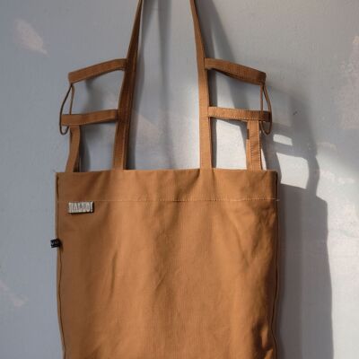 Basket Bag | water-resistant cotton - Zip