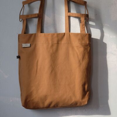 Basket Bag | water-resistant cotton - Zip