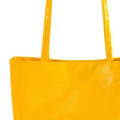 Truck Tarp Mini Shopper Bag - Yellow