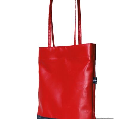 Truck Tarp Mini Shopper Bag - Red