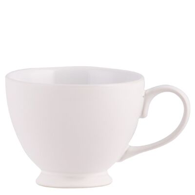 6 Stück Teetasse weiß