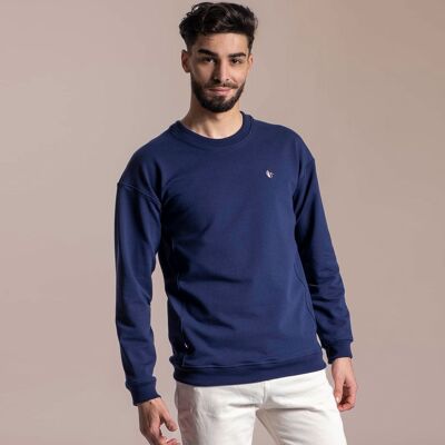 Felpa Girocollo Unisex in fibre riciclate