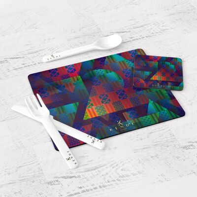 Kali Placemats & Coasters - Large - Two