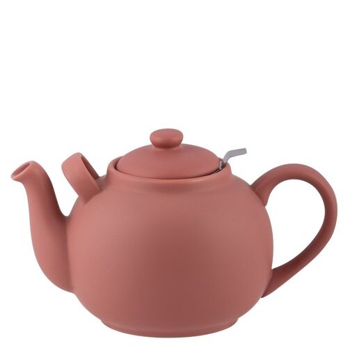 Teapot 2,5 liter terracotta rose