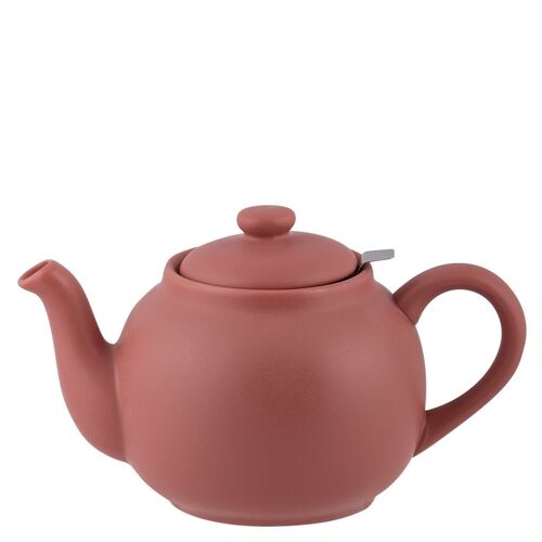 Teapot 1,5 liter terracotta rose