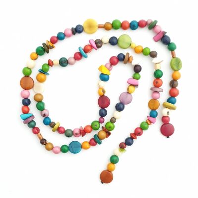 Cobra Eco-Necklace Multicoloured