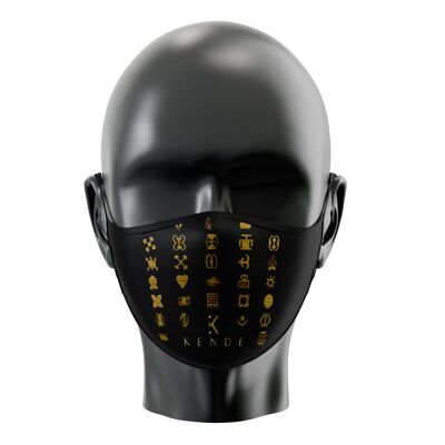 Black Zemora Face Mask