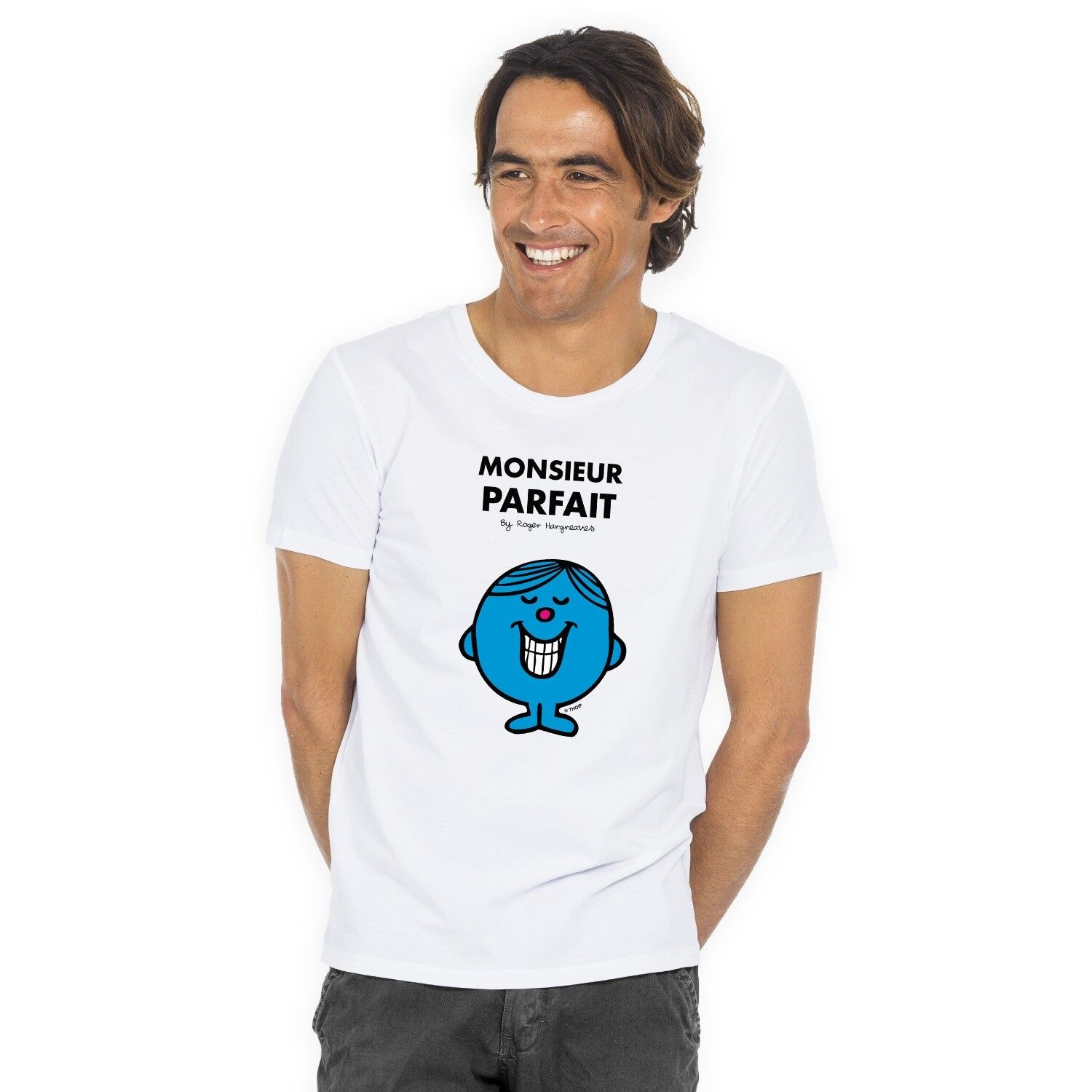 Buy wholesale WHITE TSHIRT Monsieur Parfait