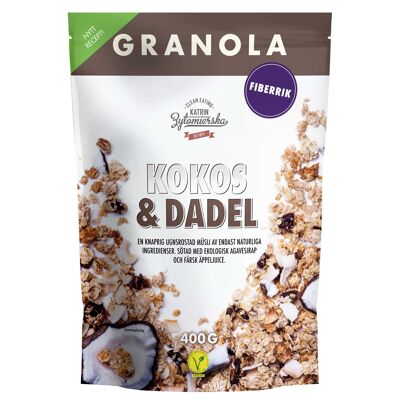 Granola kokos & dadel
