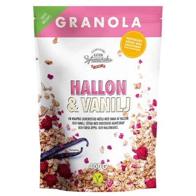 Granola hallon & vanilj