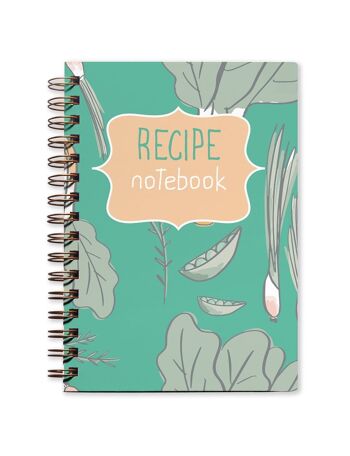 Carnet de recettes, livre de recettes vierge, journal / SKU178 1