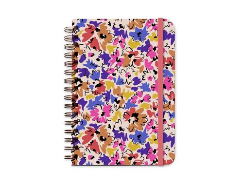 Pink Purple Floral Undated Planner / SKU296