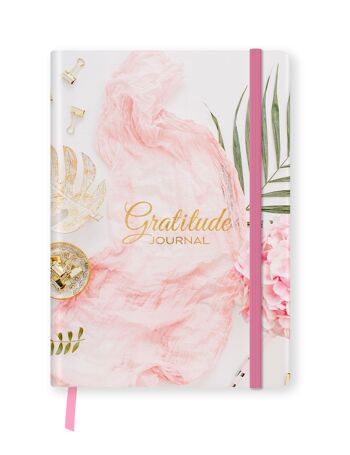 Journal de gratitude florale / SKU301 1