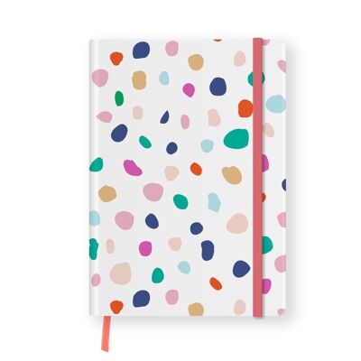 Planner senza data punteggiato colorato / SKU302