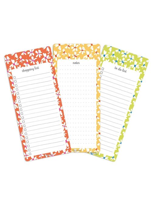 Daisy Set Of 3 Notepads / SKU310