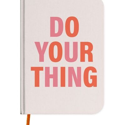 Planificador sin fecha Do Your Thing - Tapa dura / SKU480