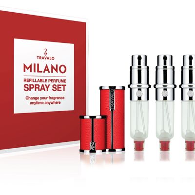 Milano Set Red