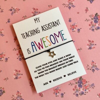 Teaching Assistant Wish String