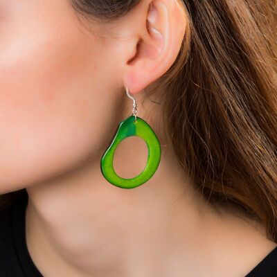 Loop Earring - Green