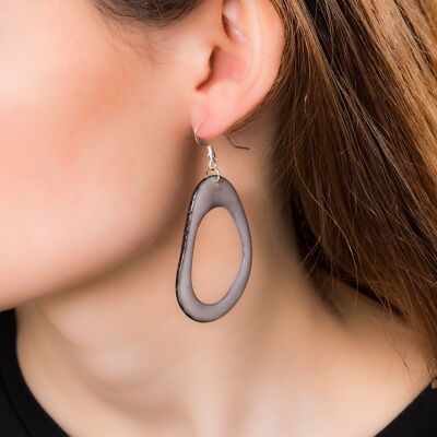 Loop Earring - Grey