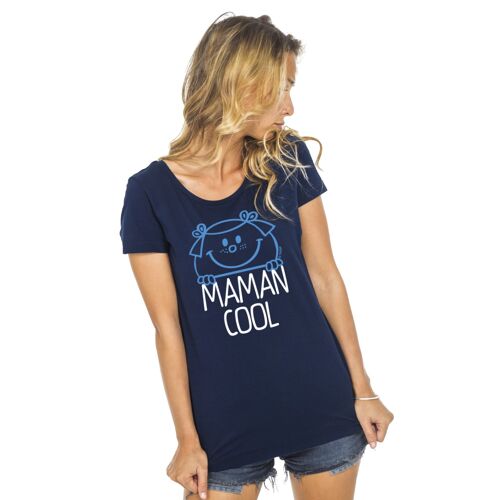 Tshirt navy maman cool