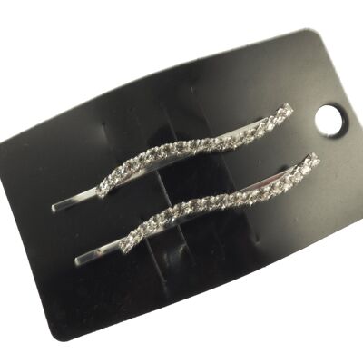 Crystal Wavy Hair Slide