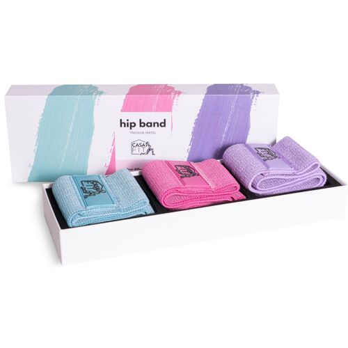 hip band (3er set) - tricolor pastel