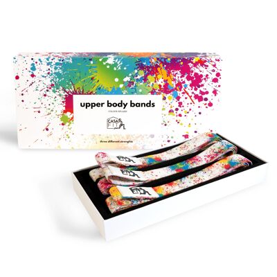 upper body bands (3er Set) - colour splash