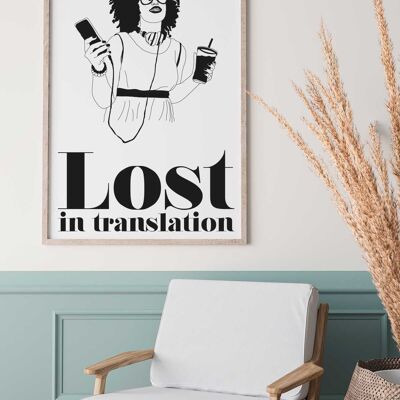 Affiche lost in translation - a4