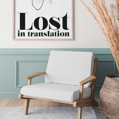 AFFICHE LOST IN TRANSLATION - 30x40 cm
