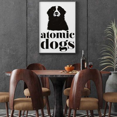 Affiche atomic dog - a4