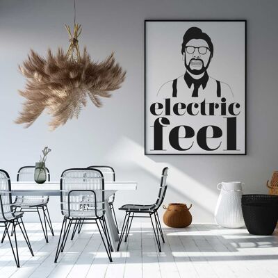 Affiche electric feel - a4