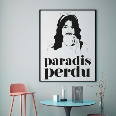 AFFICHE PARADIS PERDU - 30x40 cm