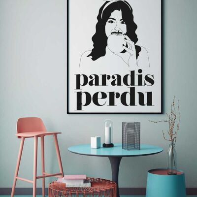 AFFICHE PARADIS PERDU - 50x70 cm