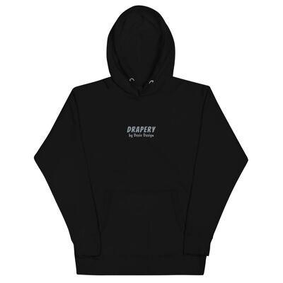 Drapery hoodie - Zwart
